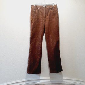 Cambio Embossed Corduroy Jeans